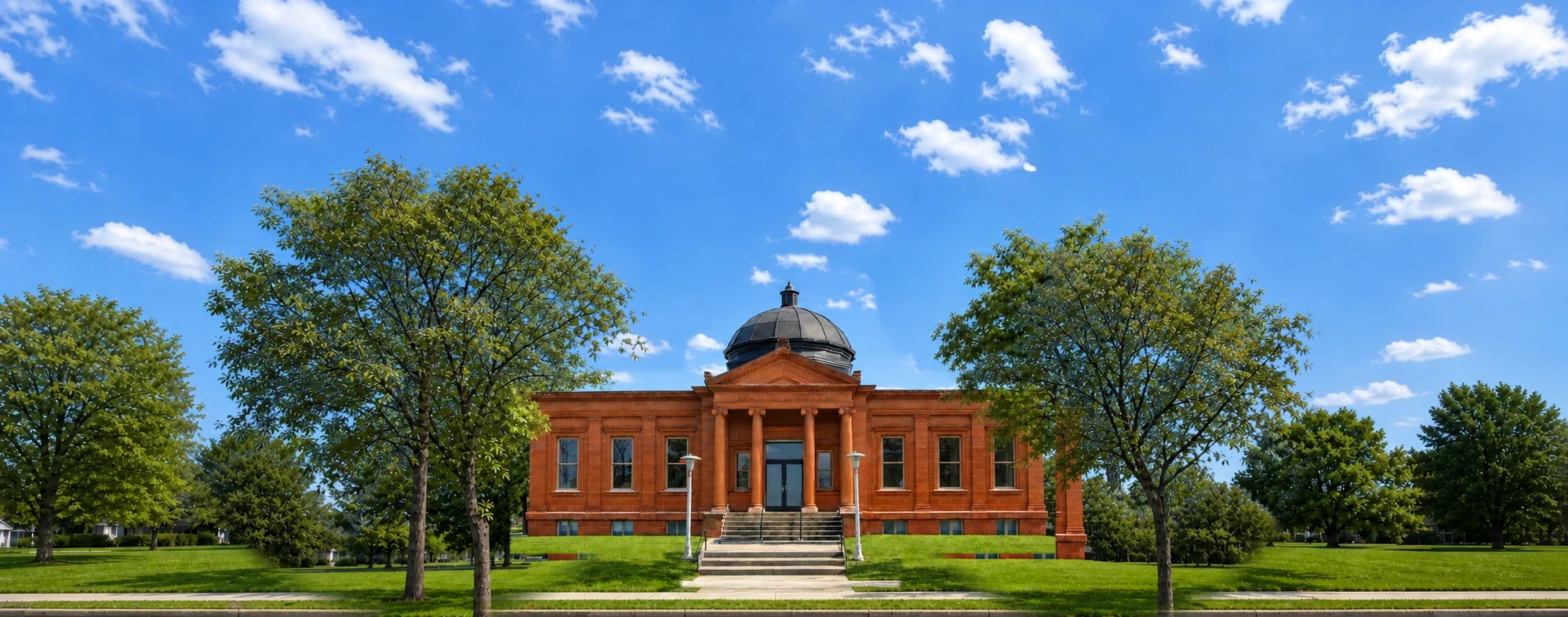 The historic Carnegie Library, future home of Dream Maker Children's Museum