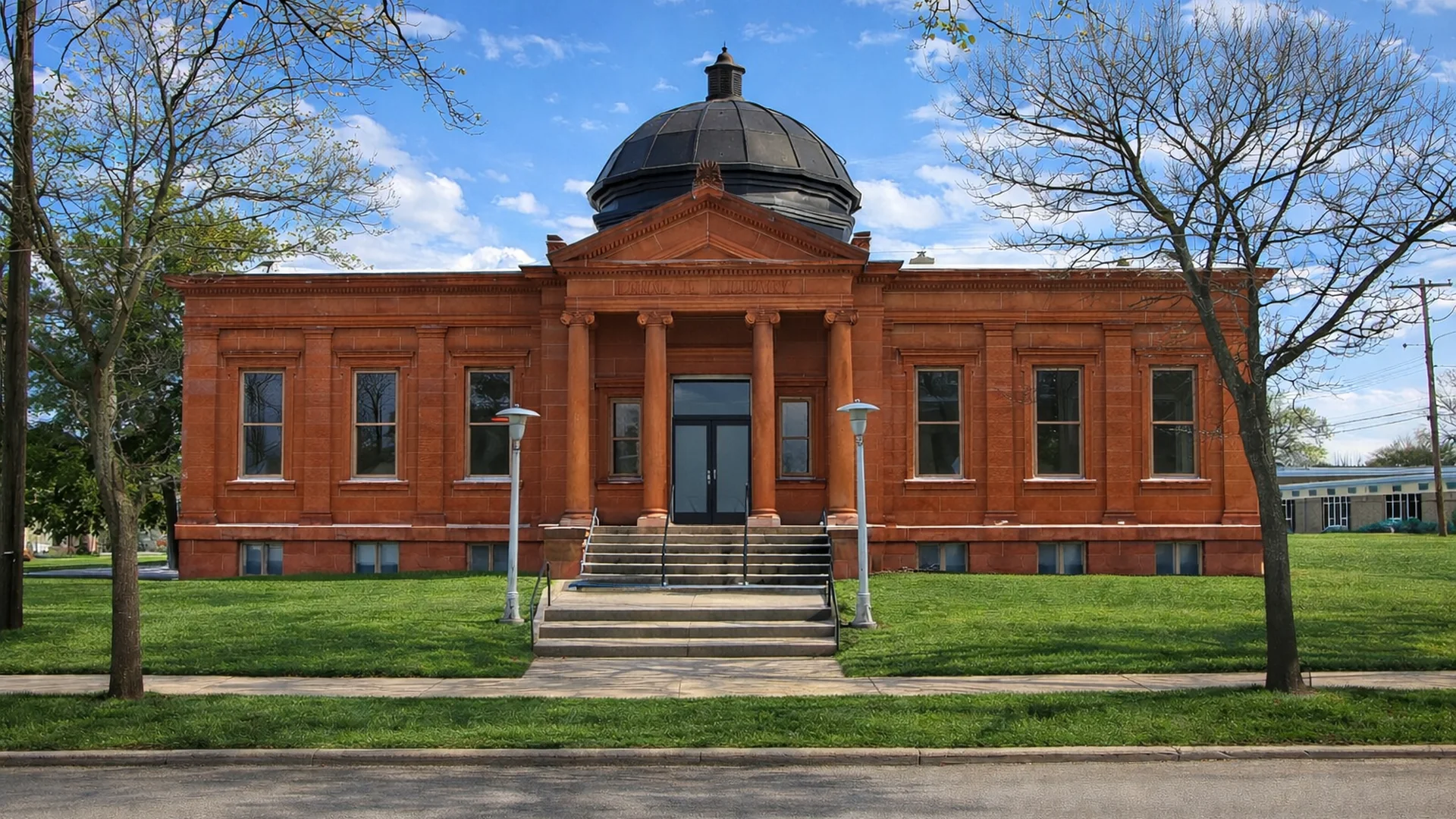 The Carnegie Library building in Escanaba, the exact building planned for Dream Maker Children's Museum